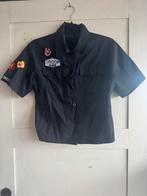 Criminal Damage zwarte leger blouse “Troop Shirt” maat S/M, Ophalen of Verzenden, Gedragen, Maat 36 (S), Zwart