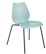8 kartell maui stoelen, Ophalen, Gebruikt, Blauw