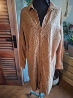 Lange blouse 44 broderie okergeel, Kleding | Dames, Blouses en Tunieken, Ophalen of Verzenden, Zo goed als nieuw, Maat 42/44 (L)