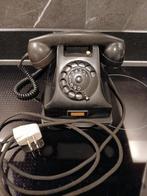 Antieke telefoon tafelmodel, Ophalen of Verzenden, Gebruikt, Met draaischijf