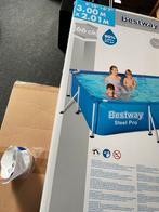 Bestway steel pro 300x201x66 zwembad, Tuin en Terras, Ophalen, Minder dan 80 cm, Zo goed als nieuw, 200 tot 400 cm
