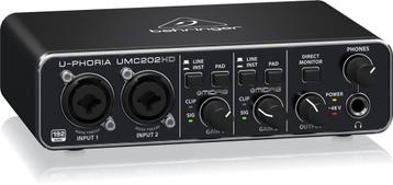 Behringer U-Phoria UMC202HD Audio Interface beschikbaar voor biedingen