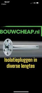 Glaswol met alukraft dampremmende aluminiumfolie ., Doe-het-zelf en Verbouw, Isolatie en Afdichting, Glaswol, Ophalen of Verzenden