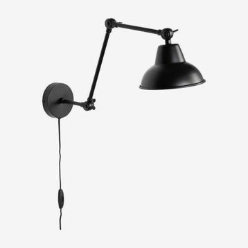 Housecraft Living Xavi Wandlamp Zwart beschikbaar voor biedingen
