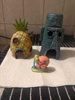 SpongeBob aquarium decoratie, Dieren en Toebehoren, Vissen | Aquaria en Toebehoren, Ophalen, Gebruikt
