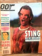 OOR Magazine 1988 STING Talking Heads INXS Leonard Cohen, Boeken, Tijdschriften en Kranten, Ophalen of Verzenden, Muziek, Film of Tv