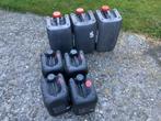 jerrycans brandstofopslag benzine diesel petroleum bloempot, Kunststof, Gebruikt, Ophalen of Verzenden, Minder dan 75 liter