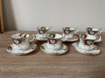 6 Royal Albert Celebrations Kop en Schotels, Antiek en Kunst, Antiek | Servies los, Ophalen of Verzenden