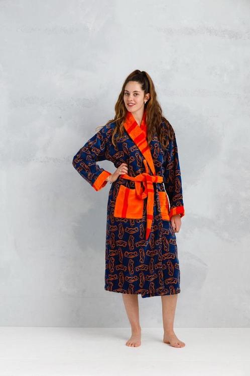 Badjas autotjes Luilak - maat M, Kleding | Dames, Badmode en Zwemkleding, Nieuw, Overige typen, Blauw, Ophalen of Verzenden