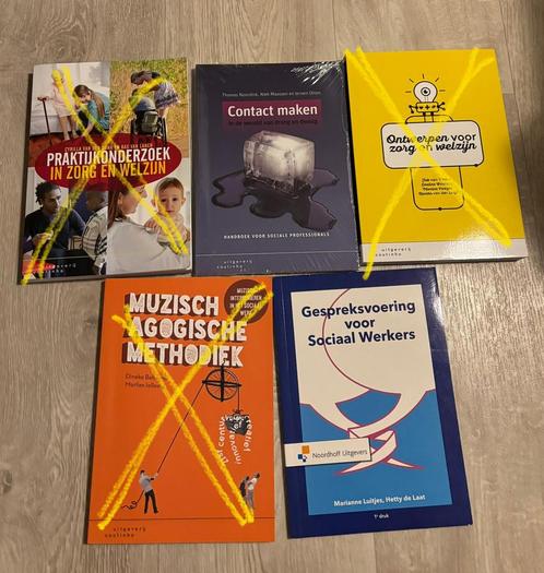 Boeken Social Work leerjaar 1/2, Boeken, Studieboeken en Cursussen, Zo goed als nieuw, HBO, Verzenden