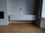 Te koop: wit Loef TV meubel (165cm), Huis en Inrichting, Kasten | Televisiemeubels, Ophalen, Gebruikt, 150 tot 200 cm, Minder dan 100 cm