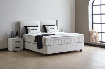 Ruby 2-persoons opbergbed - Wit beschikbaar voor biedingen
