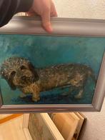 Schilderij van een Tekkel, Ophalen of Verzenden