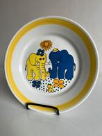 Vintage Noors Stavangerflint Kinderbord Lillefant Olifant, Antiek en Kunst, Ophalen of Verzenden