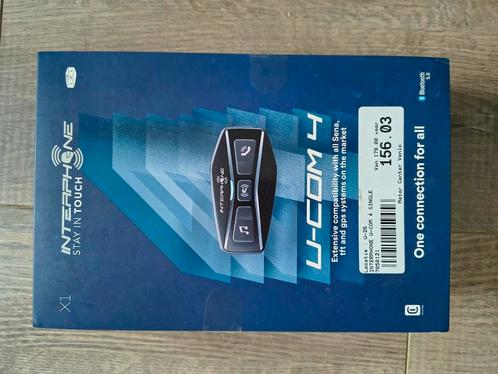Interphone u-com 4 intercom set, Motoren, Kleding | Motorhelmen, Overige typen, Overige merken, Tweedehands, Ophalen of Verzenden
