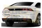 Peugeot 508 embleem tekst ''Peugeot'' achterklep Origineel!, -, Verzenden, -, Nieuw