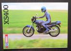 Folder Yamaha XS 400 - 1983 - 4 blz (Engels), Motoren, Verzenden, Yamaha