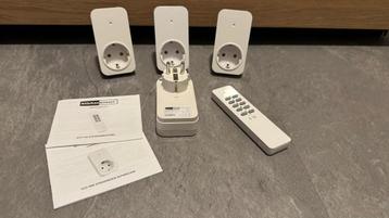 4 zgn klikaan/uit contact met afstandsbediening 20€ beschikbaar voor biedingen