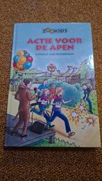 Liesbeth van Binsbergen - Actie voor de apen, Boeken, Ophalen of Verzenden, Zo goed als nieuw, Liesbeth van Binsbergen