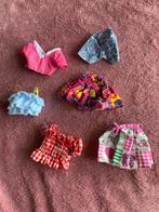 Vintage retro barbie fleur sindy barbiekleertjes tops rokjes, Ophalen of Verzenden, Zo goed als nieuw, Kleertjes