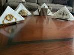 4 Servetten Houders 2 goudkleur + 2 Zilver, Huis en Inrichting, Keuken | Servies, Overige materialen, Overige typen, Nieuw, Ophalen of Verzenden