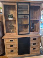 Uitverkoop buffetkast mango, Ophalen, 150 tot 200 cm, Zo goed als nieuw, 150 tot 200 cm