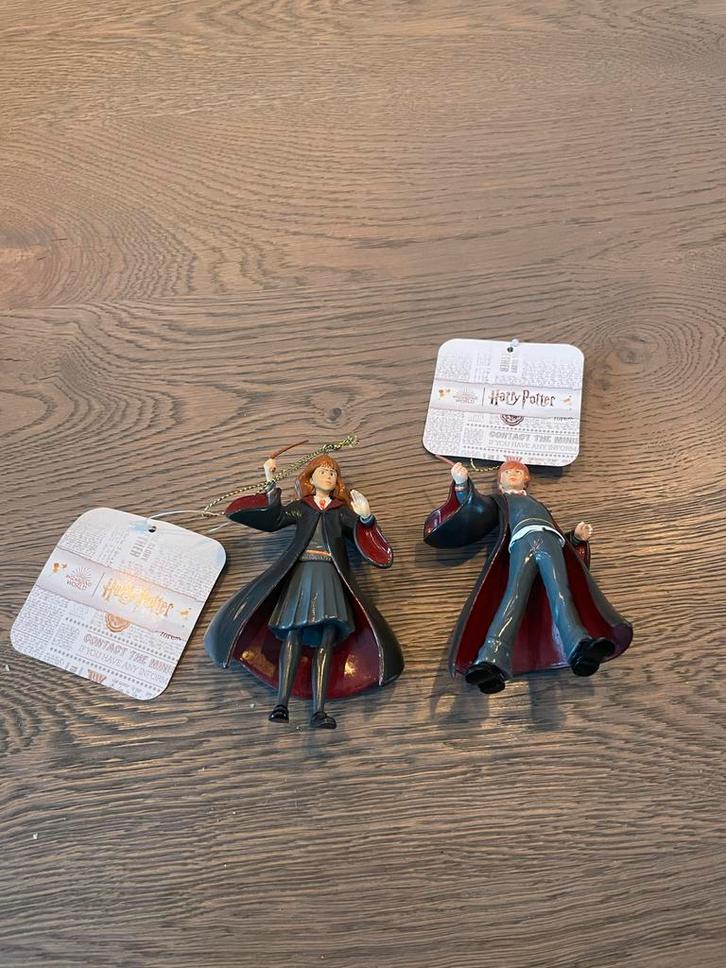 Harry Potter Ornamenten Set - Hermione & Ron, Verzamelen, Poppetjes en Figuurtjes, Nieuw, Ophalen of Verzenden