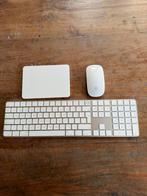 Apple Magic Keyboard TouchID, Trackpad en Mouse | ZGAN, Computers en Software, Toetsenborden, Ophalen of Verzenden, Zo goed als nieuw