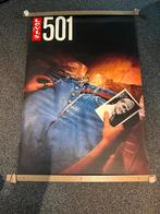 Levi's kledingzaak reclame poster jaren 80, Ophalen of Verzenden, Zo goed als nieuw, Reclamebord