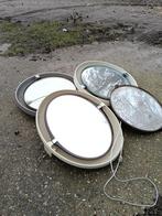 Partij Allibert spiegels met verlichting, Huis en Inrichting, Woonaccessoires | Spiegels, Ophalen, Ovaal, Minder dan 50 cm, Minder dan 100 cm