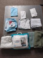 Complete beddenset peuterbed dekbedx2,overtrek x3 , dekensx2, Ophalen of Verzenden, Zo goed als nieuw, 140 tot 160 cm, 70 tot 85 cm