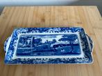 Engelse keramieken rechthoekige Spode Blue Italian schaal, Keramiek, Nieuw, Ophalen of Verzenden, Schaal of Schalen