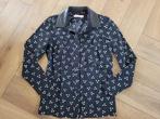 Prachtige travelstof blouse van Studio Anneloes, maat S, Kleding | Dames, Blouses en Tunieken, Studio Anneloes, Zwart, Ophalen of Verzenden