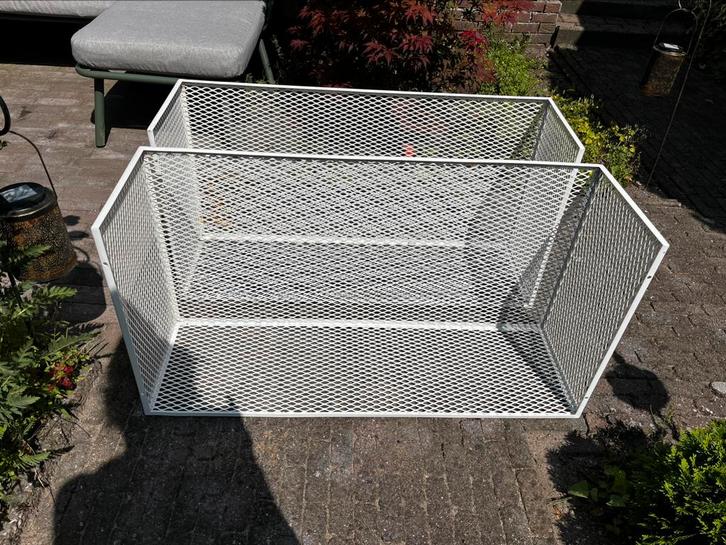 2 “gaas”bakken, Huis en Inrichting, Woonaccessoires | Kamerschermen, Gebruikt, Ophalen