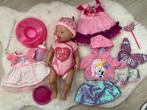 Baby born soft touch + baby born kleding, Ophalen of Verzenden, Gebruikt, Babypop