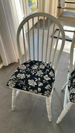 Houten stoelen, Huis en Inrichting, Ophalen, Gebruikt, Bruin, Vier