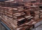 Boomstamplanken beukenhout (Partij 1,1m3 - 30 stuks), Doe-het-zelf en Verbouw, Hout en Planken, Ophalen, Nieuw, 250 tot 300 cm