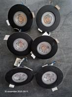 6 LED Spotjes - Inbouwspots, Huis en Inrichting, Lampen | Spots, Ophalen of Verzenden, Metaal of Aluminium, Led