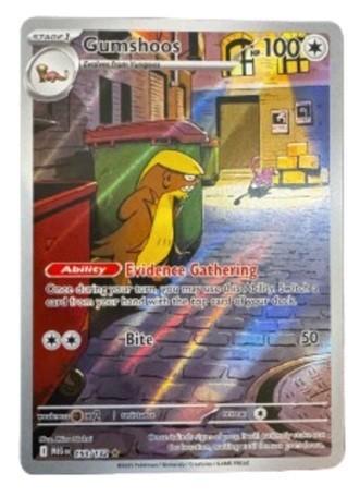 Pokemon Kaart Gumshoos (MEG 153) TOPPER, Hobby en Vrije tijd, Verzamelkaartspellen | Pokémon, Zo goed als nieuw, Losse kaart, Ophalen of Verzenden