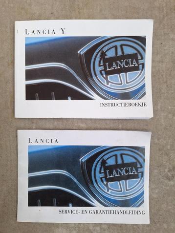 Lancia Y instructieboekje + service- en garantiehandleiding beschikbaar voor biedingen