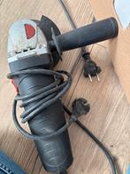 OK Haakse Slijper 115mm + Slijpschijven, Ophalen of Verzenden, Gebruikt, Minder dan 700 watt, Haakse handslijpmachine
