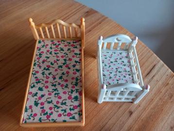Sylvanian families vintage bedjes/peuterbed beschikbaar voor biedingen