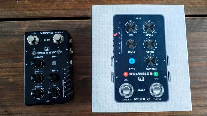 MOOER Drummer X2 - Zo goed als nieuw!, Muziek en Instrumenten, Effecten, Zo goed als nieuw, Overige typen, Ophalen of Verzenden