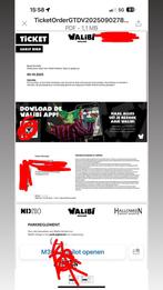 Walibi fright night 5 oktober, Twee personen