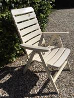 Inklapbare tuinstoel wit crème Kettler Wetterfest, Tuin en Terras, Ophalen, Gebruikt, Kunststof