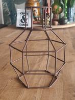 Lampenkap metaal kapje stoer roest, Ophalen of Verzenden, Nieuw, Rond, Minder dan 25 cm