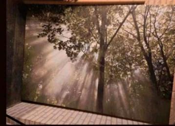 140 bij 200 cm ikea canvas op raamwerk van ikea beschikbaar voor biedingen
