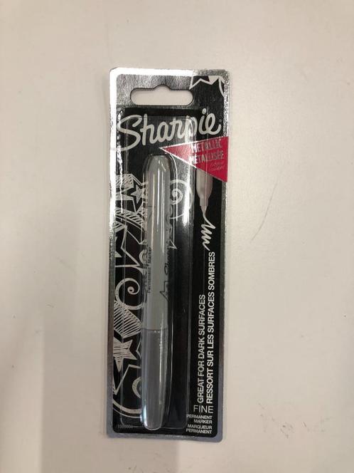 Sharpie rond 0.9mm metallic zilver, Diversen, Bureau-accessoires, Nieuw, Ophalen of Verzenden