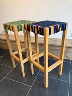 5 Gispen Berlage barkrukken , Richard Hutten, Hout, Met voetsteun, 60 tot 90 cm, Ophalen of Verzenden