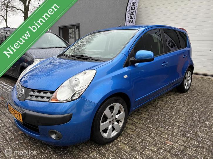 Nissan Note 1.6 First Note / AUTOMAAT / AIRCO / TREKHAAK /, Auto's, Nissan, Bedrijf, Te koop, Note, ABS, Airbags, Airconditioning